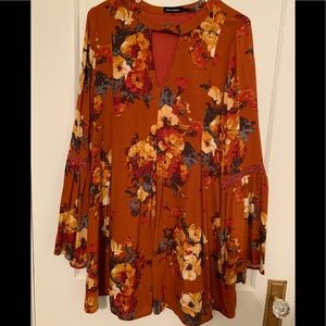 Floral Dress by Blu Pepper